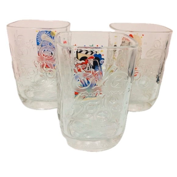 Disney McDonalds 2000 Glasses Mickey Mouse cups - Picture 2 of 8